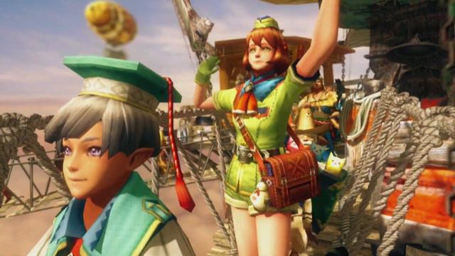 Monster Hunter Generations Ultimate: Ending Dance Scene смотреть онлайн
