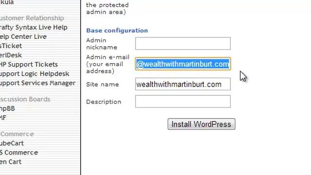How To Add Wordpress To An Existing Domain Name In Hostgator Using Fantastico De Luxe смотреть онлайн