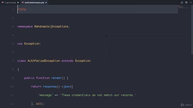 Udemy Laravel - 039 Writing our first authentication test смотреть онлайн
