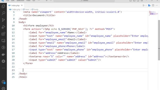 B203-Web application development PHP and MySQL Server-Collect Data from form смотреть онлайн