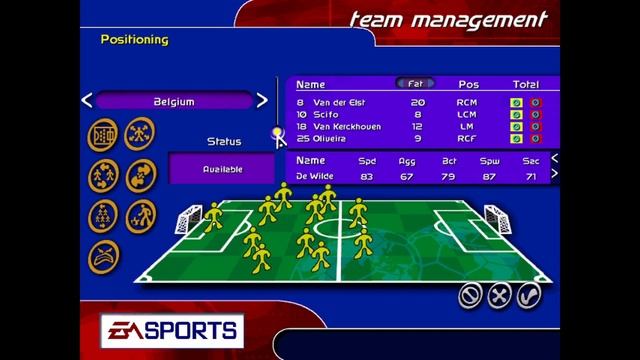 FIFA 98 Road to World Cup Gameplay (PC Game - World Class) Belgium at the World Cup finals! смотреть онлайн