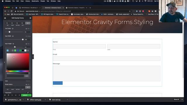 Styling a Gravity Form with Elementor смотреть онлайн