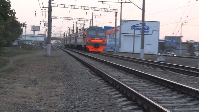 ЭД9М-233 сообщением Тихорецкая-Краснодар смотреть онлайн