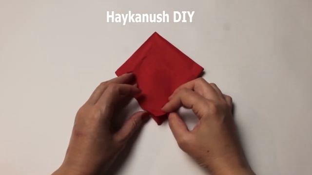 Елка из Салфеток для Украшения стола ? Christmas Tree Napkin Folding Tutorial смотреть онлайн