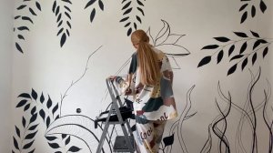 Роспись стен своими руками пошаговая инструкция / рисование на стенах