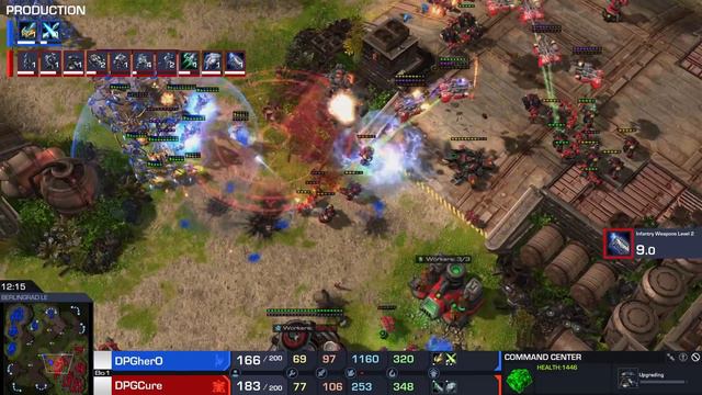 StarCraft 2: Cure NUKES His Own Base! (herO vs Cure) смотреть онлайн