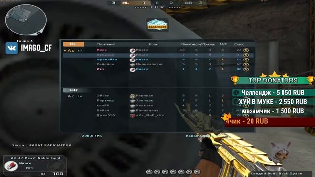 [CrossFire] Imago.Pulsin | АС, КАПИТАН, СНАЙПЕР смотреть онлайн