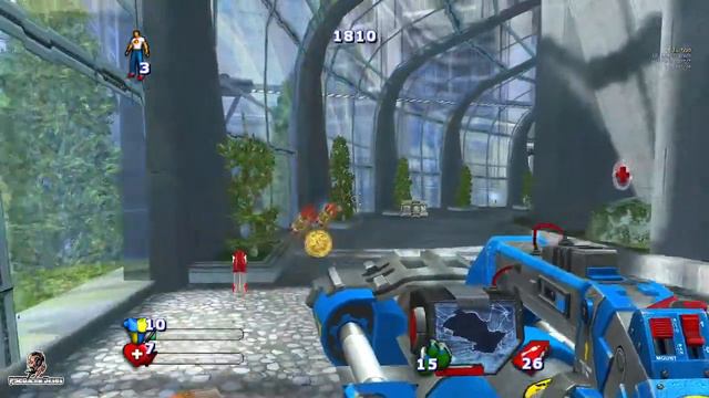 Стим #2 играем в Serious Sam II в кооперативе по локальной сети смотреть онлайн