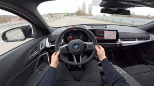 New BMW X2 M35i 2024 Test Drive POV