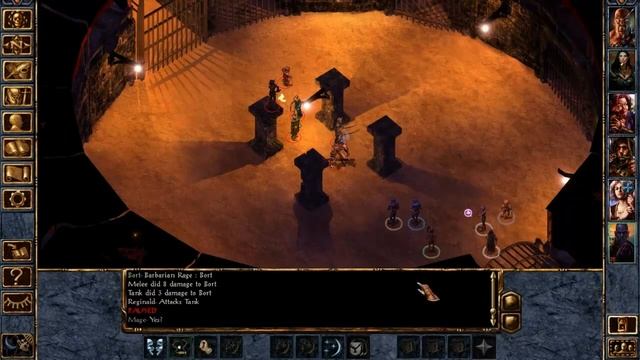 Baldur's Gate Enhanced Edition The Black Pits Round 3 смотреть онлайн