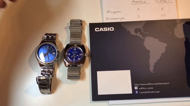Swatch Sistem 51 Vs Восток Амфибия + визит к Grand Seiko