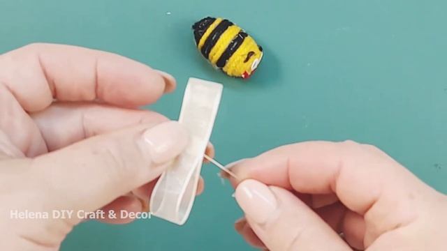 Amazing Bee Woolen DIY | Wool Craft ideas | Удивительная Пчелка из пряжи своими руками | Поделки смотреть онлайн