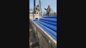 Замена стальной обсадной трубы артезианской скважины на пластиковую