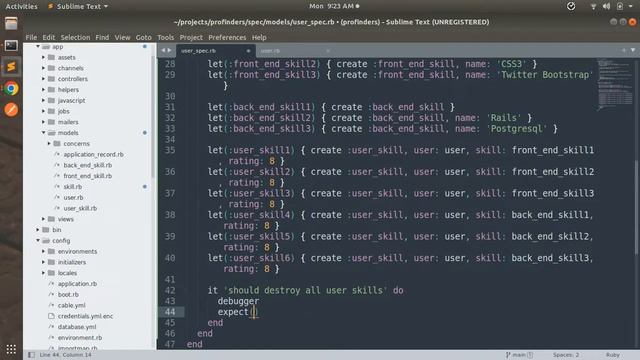 Writing Specs for testing dependent destroy смотреть онлайн