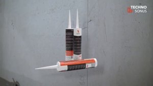 Тонкая звукоизоляция стен в квартире панелями Соноплат видео. Бескаркасная система монтажа шума