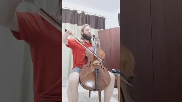 Bach Cello Suite No. 1, Prelude (Tenor Violin) смотреть онлайн
