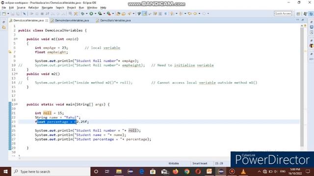 Java Variables || Interview Questions смотреть онлайн