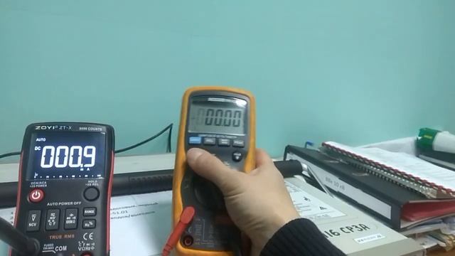 Тест на точность мультиметра ZOYI ZT-X он же Richmeters RM409B он же Zotek смотреть онлайн