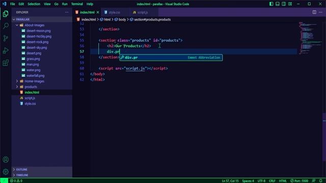 Parallax Scrolling Website HTML CSS & Javascript | How to Make Parallax Website смотреть онлайн