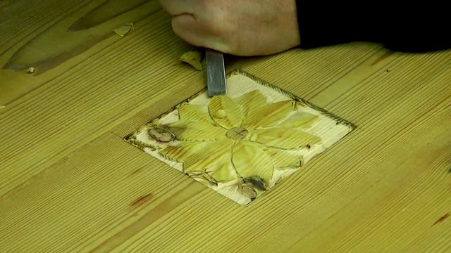 Bildhauerschule 2.12, Rosette in Türe schnitzen, Teil 2 смотреть онлайн