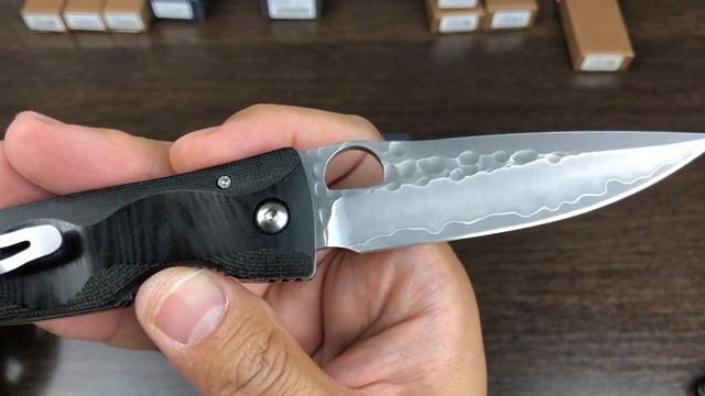 Нож "Tactility Elite" SPG2 Canvas Micarta MC-0121G от Mcusta смотреть онлайн