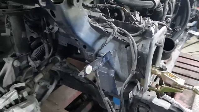 Ford Escape вытягиваем, ровняем передний лонжерон/ Ford Escape pull and align the front side member смотреть онлайн