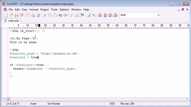 ob_start in PHP смотреть онлайн