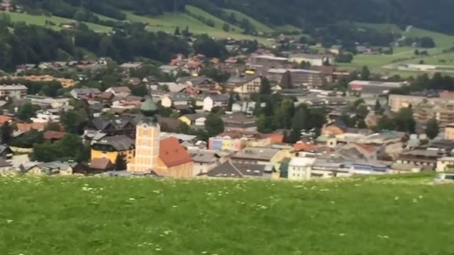 Panorama of Schladming, Austria смотреть онлайн