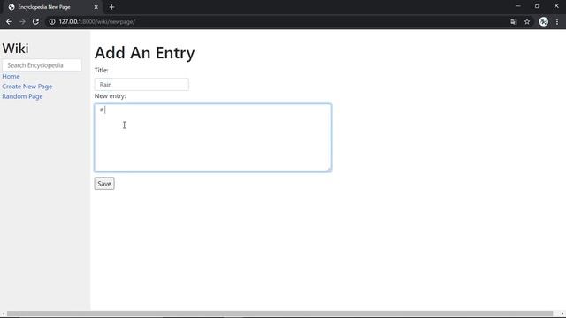CS50's Web Programming with Python and JavaScript (Project 1) смотреть онлайн