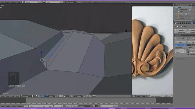 How to modeling in blender 2 78 DECOR part 2 смотреть онлайн