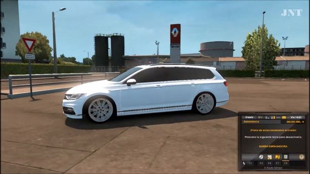 Euro Truck Simulator 2 | Mods | Volkswagen Passat Rline 2015 [1.28] смотреть онлайн