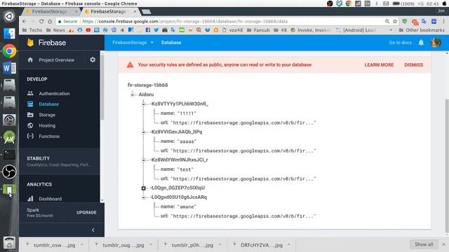Firebase storage смотреть онлайн