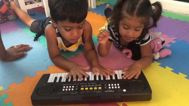 Unboxing New Electronic Keyboard/ How To Play Electronic Keyboard/Kids Piano/Toys Playing Keyboard/