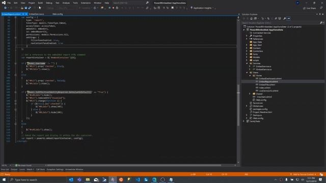 PowerBI Embedded Step by Step Configuration смотреть онлайн