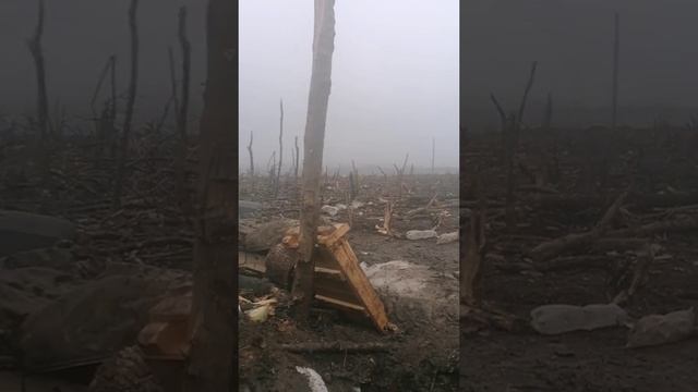 Все что осталось от позиции ВСУ. смотреть онлайн