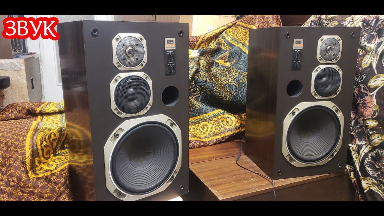 Sansui SP-V100 ,звучание