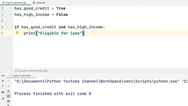 10. Operators in Python - Logical Operators смотреть онлайн