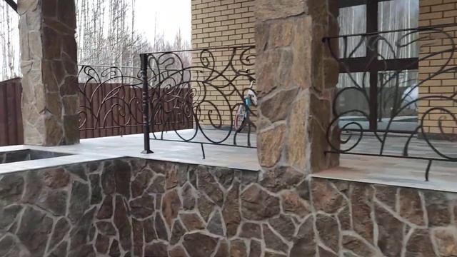 Итоги монтажа кованых ограждений на трассу и входную группу. АнтиковкА смотреть онлайн