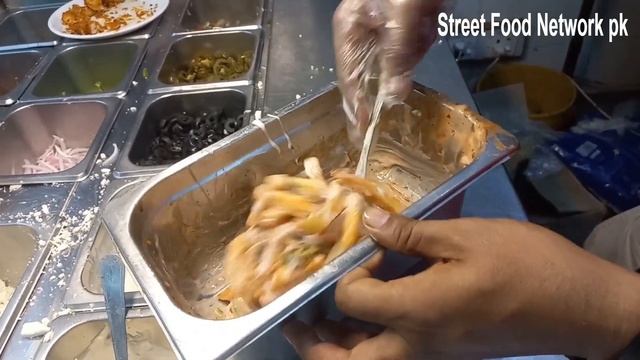 Pizza Platter Chinese l Pulao at Hussainabad Zam Zam Foods Street Karachi смотреть онлайн
