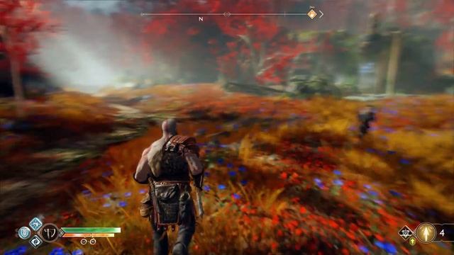 God of War - 100% Walkthrough Part 17 [PS4] – A New Destination смотреть онлайн