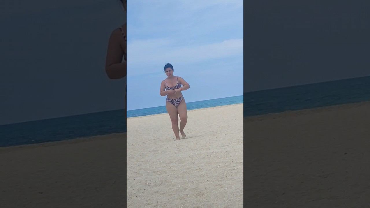 Аппетитная девушка на пляже - остров ️ Маргарита смотреть онлайн