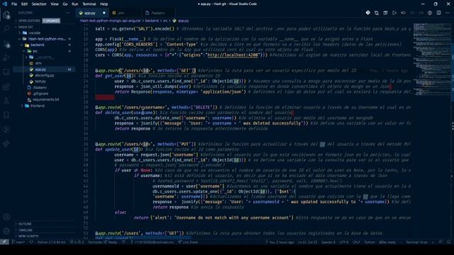 Aplicación Web Angular+Python+Flask+MongoDB. Cifrado de contraseñas (HASH) y gestión de usuarios смотреть онлайн