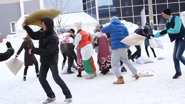 масленица бой подушками самара смотреть онлайн