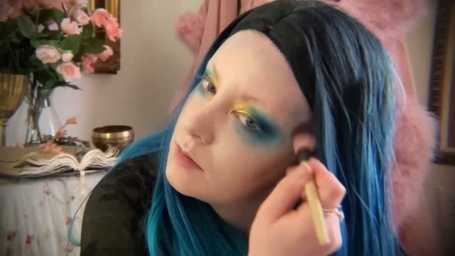 Alt Makeup Tutorial | Blue Goddess смотреть онлайн