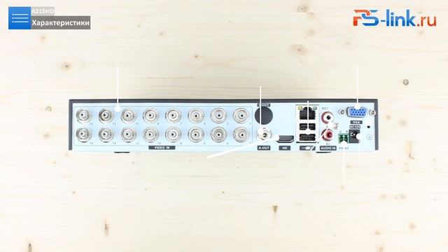 Обзор на готовый комплект видеонаблюдения Ps-Link KIT-A216HD AHD 2Mp смотреть онлайн