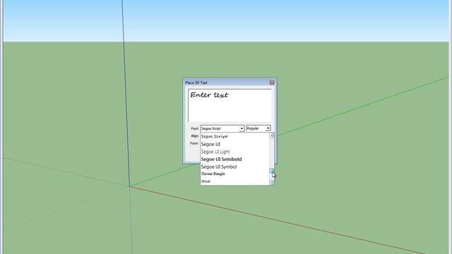 Mesh Words in Google Sketchup for Second Life смотреть онлайн