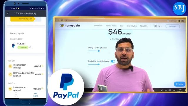 Sell Your Data Earn Money? | Signup Bonus = 400₹ | Honeygain से पैसे कैसे कमाए? | Honeygain trick? смотреть онлайн