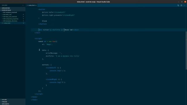 Úvod do VueJS - Template directives смотреть онлайн