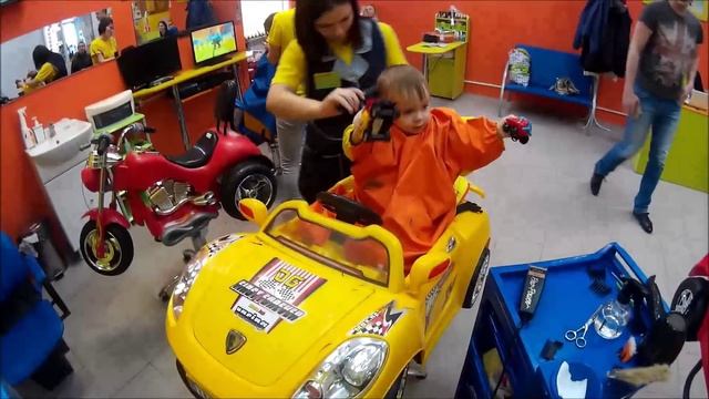 VLOG Детская парикмахерская Кеша Хороший Детская стрижка для Ярика Children's hairdresser смотреть онлайн