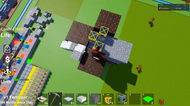 Made a Mushroom Farm in Block Tycoon смотреть онлайн